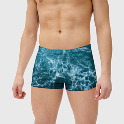 Мужские купальные плавки 3D Водная гладь - фото 2