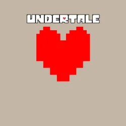 Мужской свитшот хлопок Undertale heart - фото 2