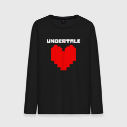 Мужской лонгслив хлопок Undertale heart