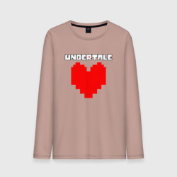 Мужской лонгслив хлопок Undertale heart