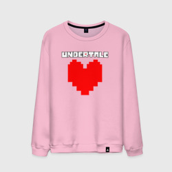 Мужской свитшот хлопок Undertale heart