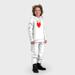 Детский костюм хлопок Oversize Undertale heart - фото 2