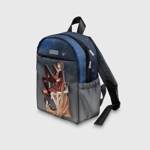 Детский рюкзак 3D с принтом Дазай и Чуя, вид сбоку #3