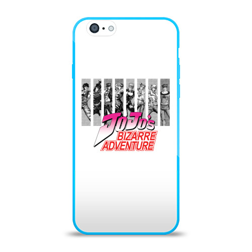 Чехол для iPhone 6/6S глянцевый JOJO`S BIZARRE ADVENTURE Фото 01 Чехол для iPhone 6/6S глянцевый JOJO`S BIZARRE ADVENTURE Фото 01