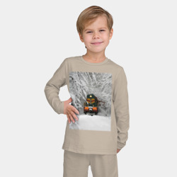 Детская пижама с лонгсливом хлопок Россия - фото 2
