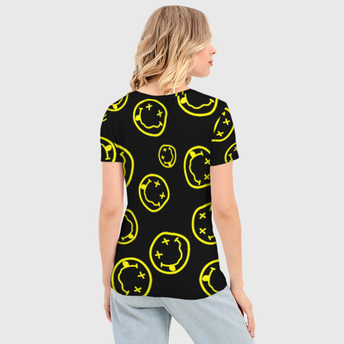Женская футболка 3D Slim Nirvana, цвет 3D печать - фото 4