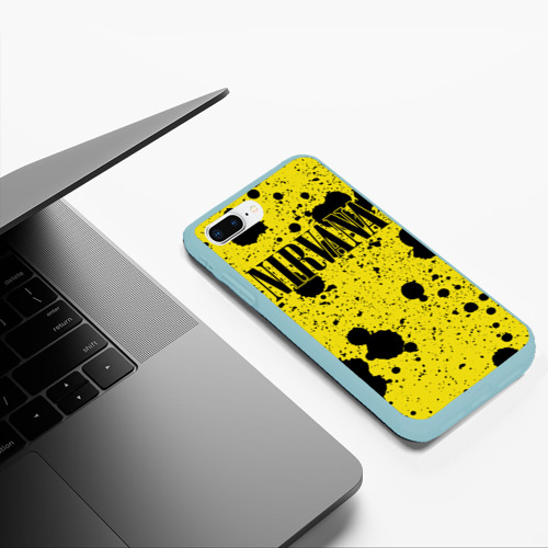 Чехол для iPhone 7Plus/8 Plus матовый с принтом Nirvana, фото #5