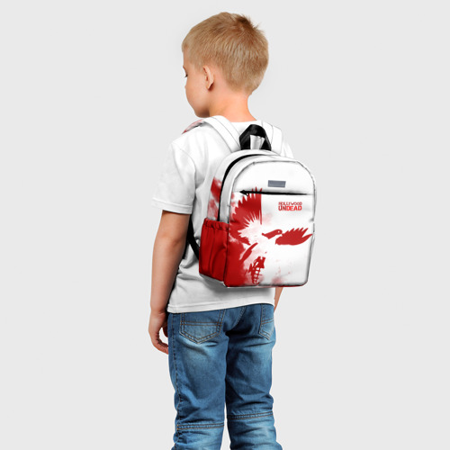 Детский рюкзак 3D с принтом Hollywood Undead, фото на моделе #1