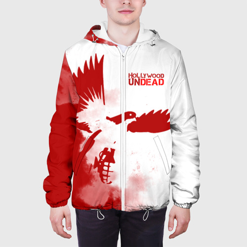 Мужская куртка 3D Hollywood Undead, цвет 3D печать - фото 4