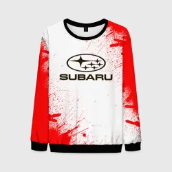 Мужской свитшот 3D Subaru