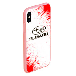 Чехол для iPhone XS Max матовый Subaru - фото 2