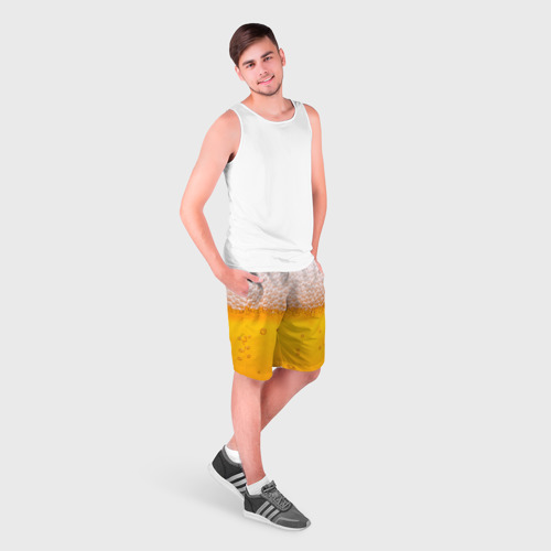 Мужские шорты 3D Живое пенное, цвет 3D печать - фото 3