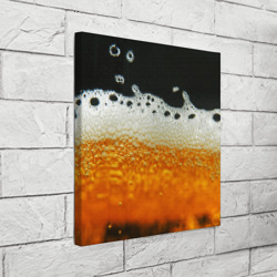 Холст квадратный Темное пиво - фото 2