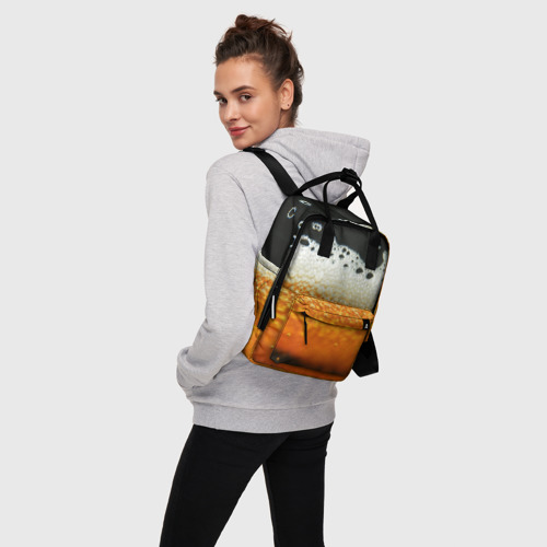 Женский рюкзак 3D Темное пиво - фото 3