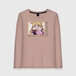 Женский лонгслив хлопок Sailor Moon Usagi Tsukino Luna