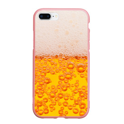 Чехол для iPhone 7Plus/8 Plus матовый Пиво с пеной