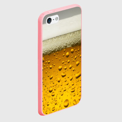 Чехол для iPhone 5/5S матовый Пиво текстура - фото 2