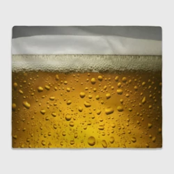 Плед 3D Пиво текстура