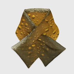 Шарф-пуховик 3D Пиво текстура