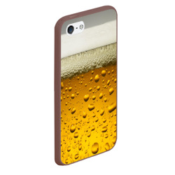 Чехол для iPhone 5/5S матовый Пиво - фото 2