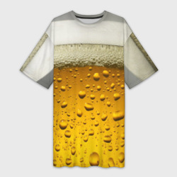 Платье-футболка 3D Пиво