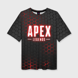 Женская футболка oversize 3D Apex Legends Апекс Легендс