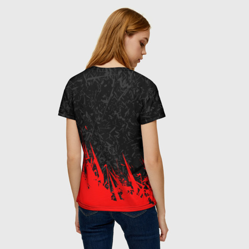 Женская футболка 3D с принтом APEX LEGENDS | АПЕКС ЛЕГЕНДС, вид сзади #2
