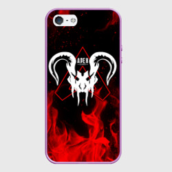 Чехол для iPhone 5/5S матовый Apex Legends