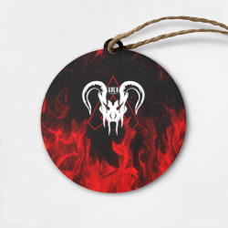 Деревянная игрушка круг Apex Legends