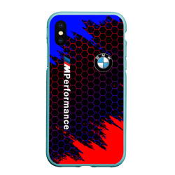 Чехол для iPhone XS Max матовый BMW