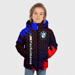Зимняя куртка для мальчиков 3D BMW - фото 2