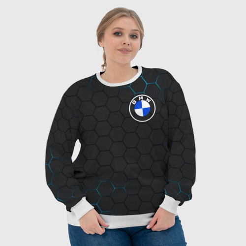 Женский свитшот 3D BMW, цвет 3D печать - фото 6