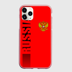 Чехол для iPhone 11 Pro Max матовый Россия
