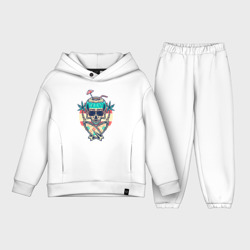 Детский костюм хлопок Oversize Skull Summer