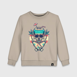 Детский свитшот хлопок Skull Summer