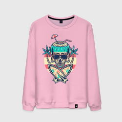 Мужской свитшот хлопок Skull Summer