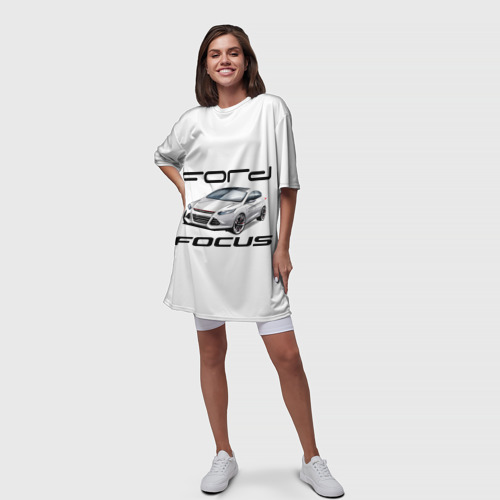 Платье-футболка 3D Ford, цвет 3D печать - фото 5