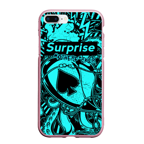 Чехол для iPhone 7Plus/8 Plus матовый Surprise Motherf*cker