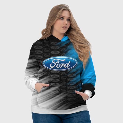 Женская толстовка 3D Ford, цвет 3D печать - фото 6