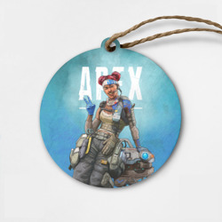 Деревянная игрушка круг Apex Legends Lifeline