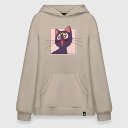 Худи SuperOversize хлопок Luna, Sailor Moon