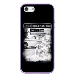 Чехол для iPhone 5/5S матовый Rage Against the machine