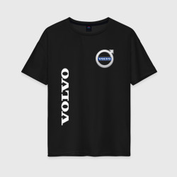 Женская футболка хлопок Oversize Volvo