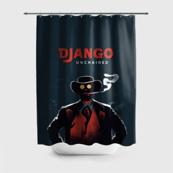 Штора 3D для ванной Django