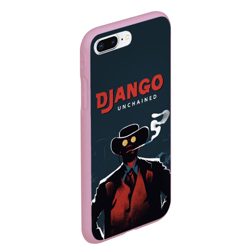 Чехол для iPhone 7Plus/8 Plus матовый Django, цвет розовый - фото 3