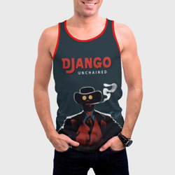 Мужская майка 3D Django - фото 2