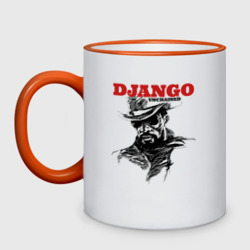 Кружка двухцветная Django