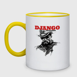 Кружка двухцветная Django