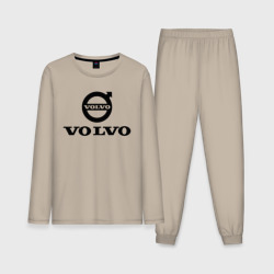 Мужская пижама с лонгсливом хлопок Volvo