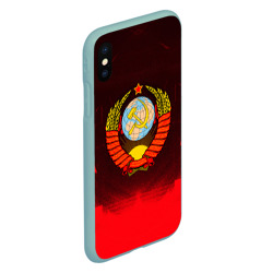 Чехол для iPhone XS Max матовый СССР - фото 2